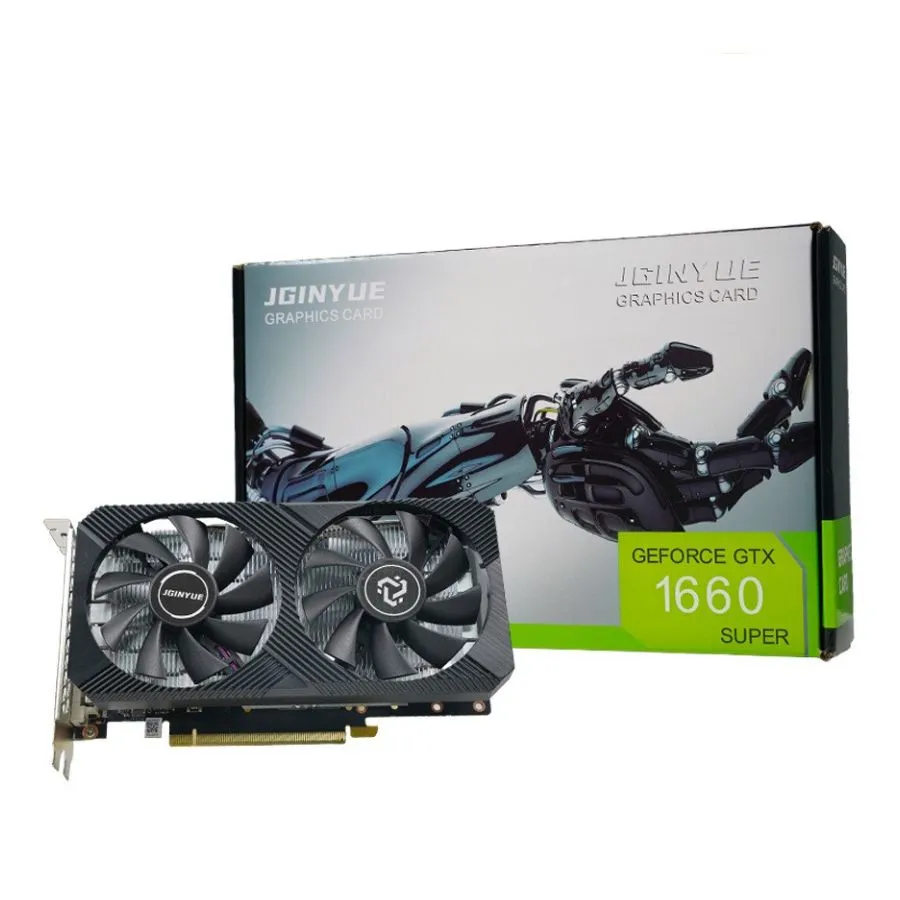 Card Màn Hình VGA JGINYUE GEFORCE GTX 1660 SUPER 6G (6GB GDDR6, 192-bit, DVI +HDMI+DP) | BL