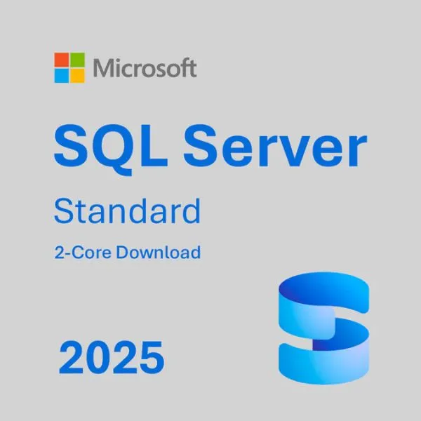 Phần Mềm Microsoft SQL Server 2025 Standard Core - 2 Core License Pack