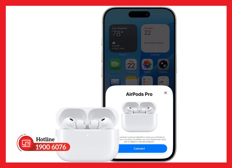 Ngắt kết nối và ghép nối lại AirPods với iPhone