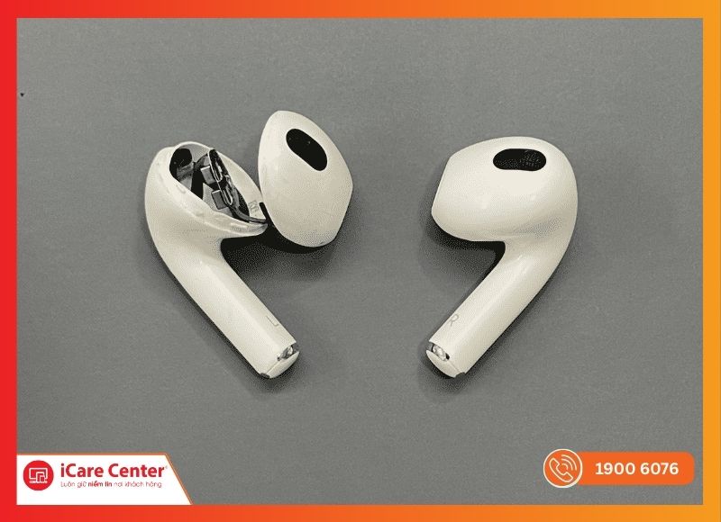 Thay vỏ tai nghe AirPods 1 bị ố vàng do lâu ngày