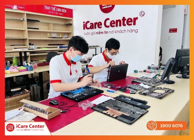 Hệ thống iCare Center - Nơi tiếp nhận và thay vỏ AirPods chuyên nghiệp lấy ngay