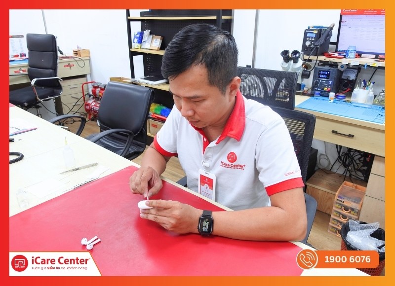 Lý do nên thay pin hộp sạc AirPods 1 tại iCare Center
