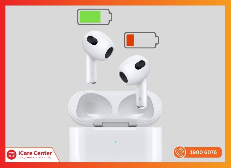 Dấu hiệu nhận biết nên thay pin tai nghe AirPods 3