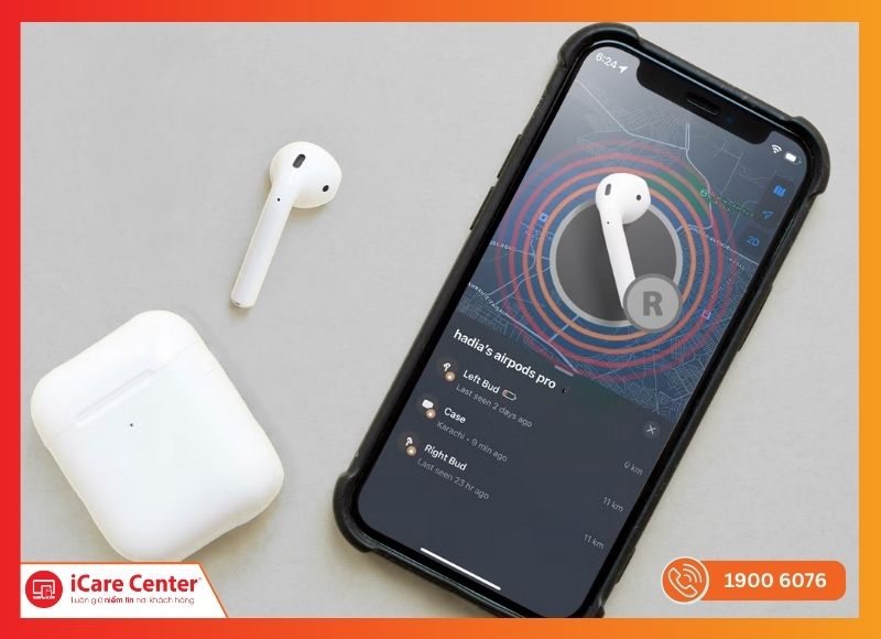 Kiểm tra cảm biến và kết nối Bluetooth AirPods 1 sau thay vỏ