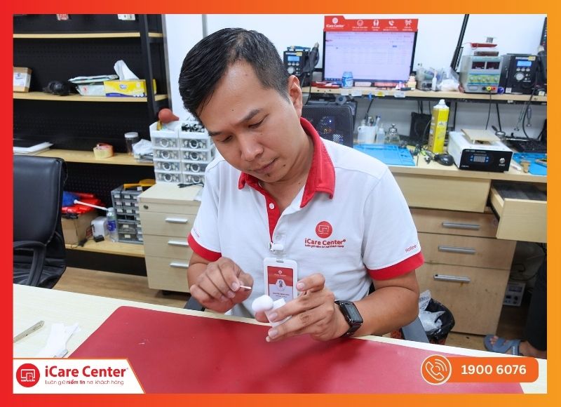Quy trình thay vỏ AirPods 2 chuyên nghiệp tại iCare Center