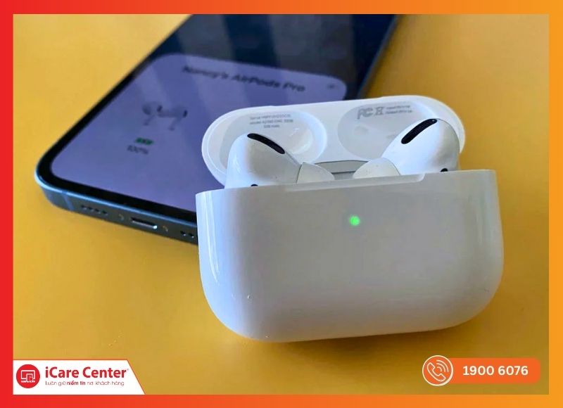 Giữ nguyên dock sạc gốc giúp AirPods không mất kết nối