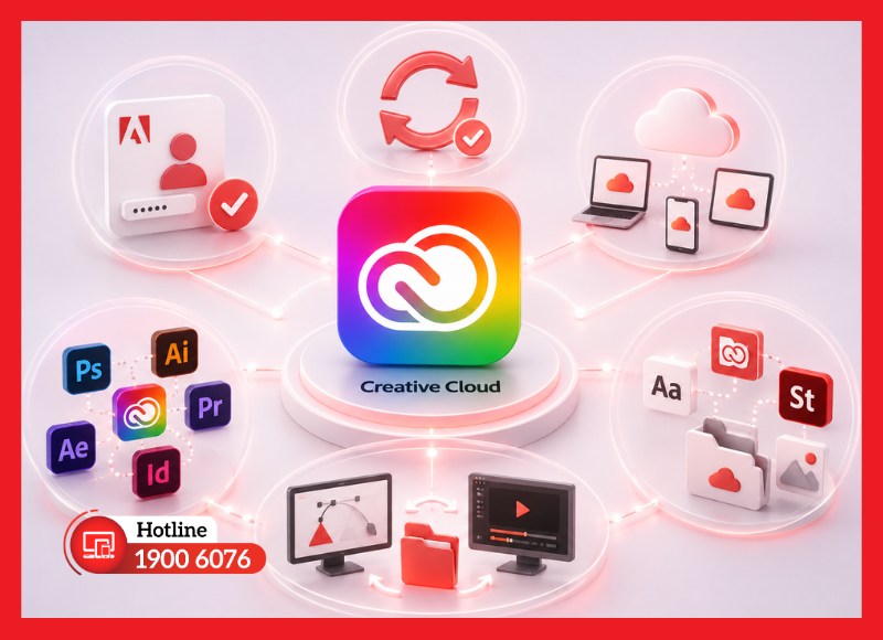 Ưu điểm Adobe Creative Cloud