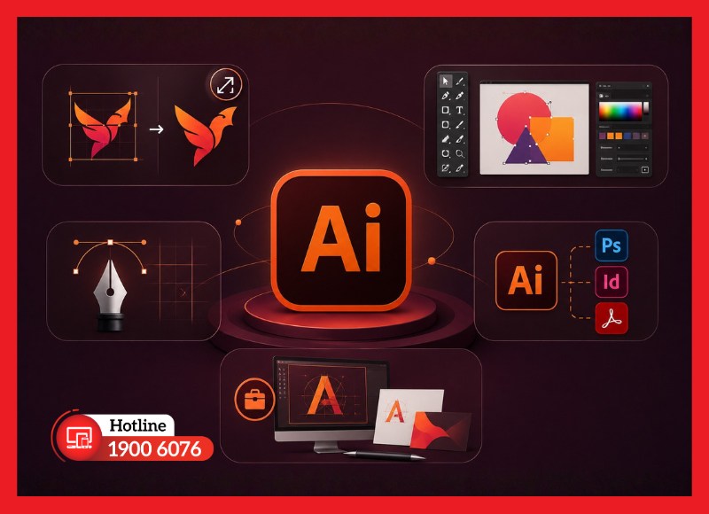 Ưu điểm Adobe Illustrator