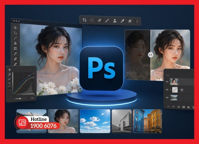 Chỉnh sửa và retouch hình ảnh chuyên nghiệp