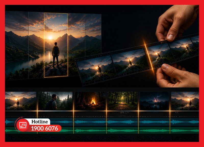 Công cụ cắt ghép và chỉnh sửa video chính xác