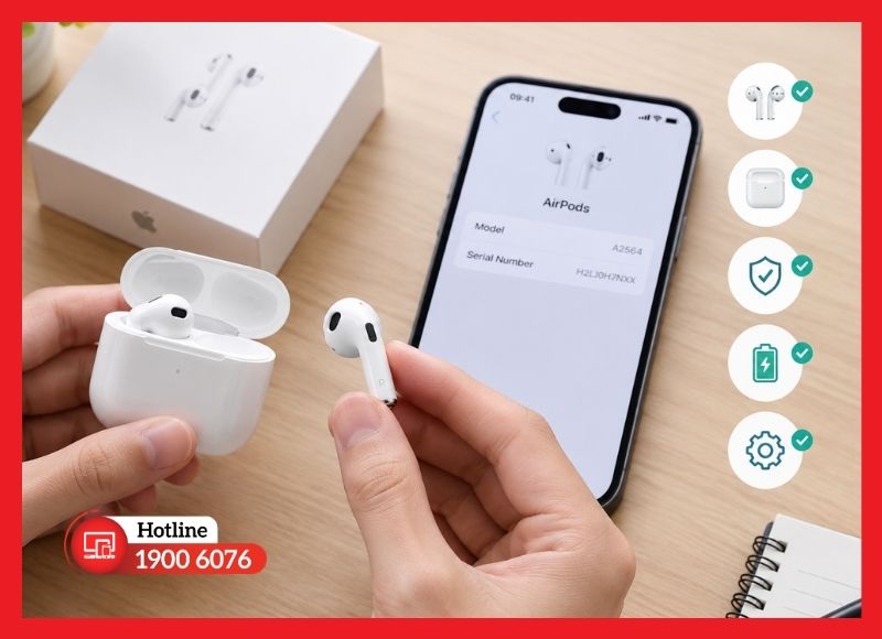 Những điều cần lưu ý khi mua 1 bên tai nghe AirPods