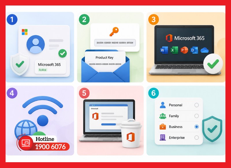Những điều cần chuẩn bị trước khi kích hoạt Office 365