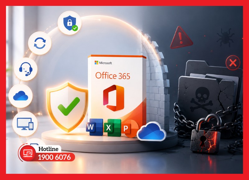 Lý do nên kích hoạt Office 365 bản quyền thay vì sử dụng bản crack