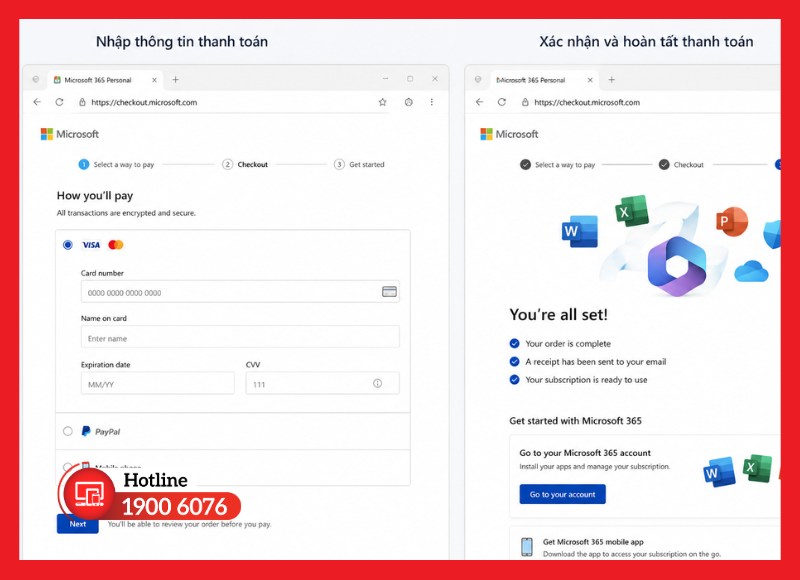Mua gói Microsoft Office 365 bản quyền trực tiếp từ Microsoft