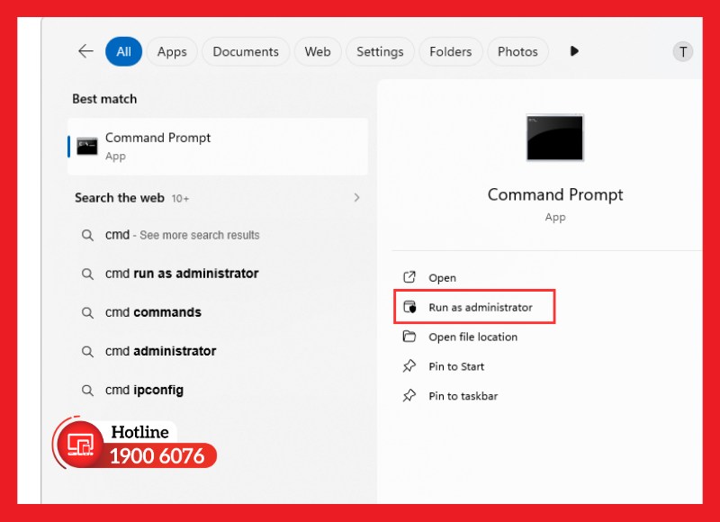 Kiểm tra trạng thái license bằng Command Prompt