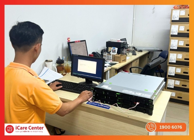 Hướng dẫn cài đặt máy chủ server-iCare Center #1