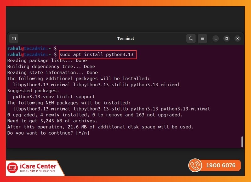 Hướng dẫn cài đặt máy chủ server-iCare Center #12