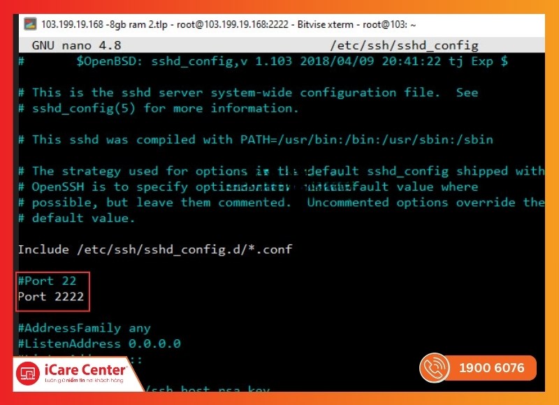 Hướng dẫn cài đặt máy chủ server-iCare Center #13