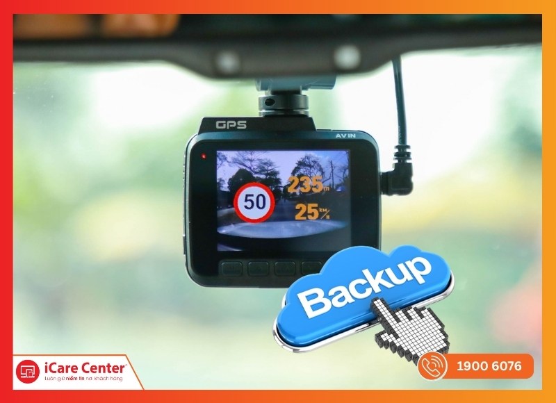 Khôi phục dữ liệu camera hành trình từ bản sao lưu