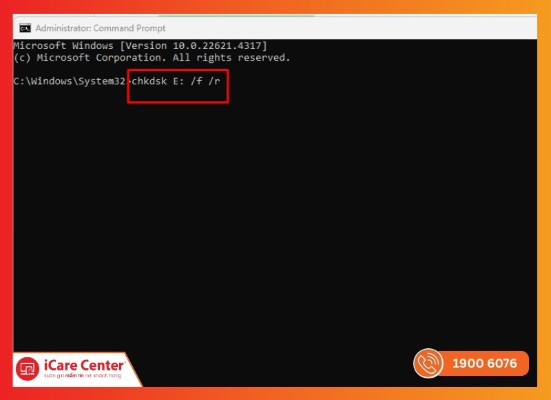 Cách dùng Command Prompt để phục hồi dữ liệu camera hành trình