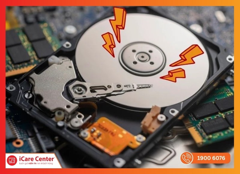 Khôi phục dữ liệu ổ cứng bị format - iCare60 thuộc hệ thống iCare Center