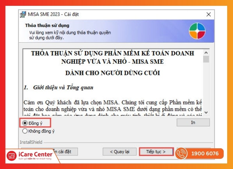 Không tạo được dữ liệu kế toán mới trên MISA-iCare Center #14