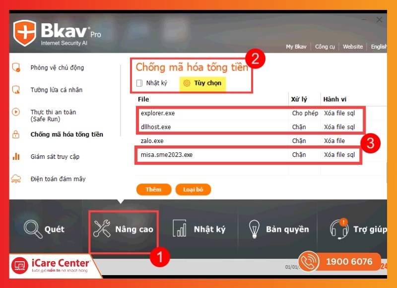 Không tạo được dữ liệu kế toán mới trên MISA-iCare Center #2
