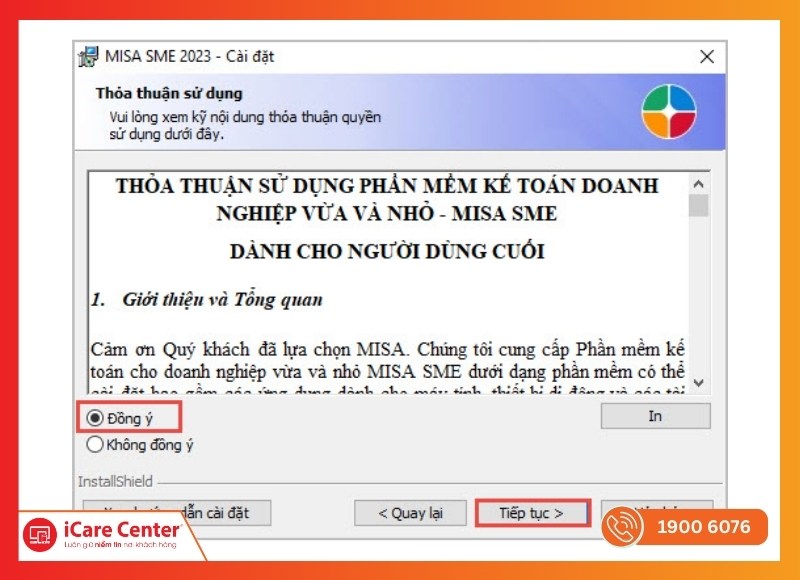 Không tạo được dữ liệu kế toán mới trên MISA-iCare Center #6