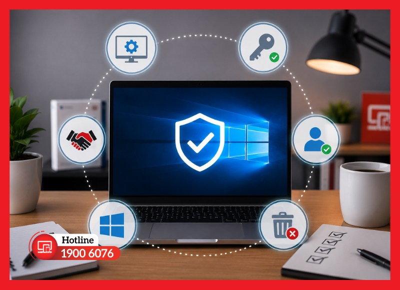Lưu ý cần nắm khi máy dùng Windows crack, chưa kích hoạt bản quyền