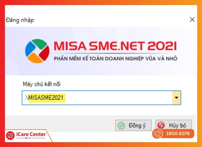 Lỗi không kết nối được với máy chủ SQL MISA-iCare Center #9