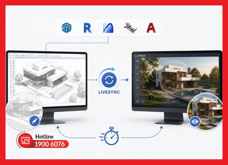 LiveSync đồng bộ thiết kế theo thời gian thực