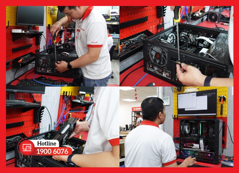 Lỗi VGA rời trên PC văn phòng