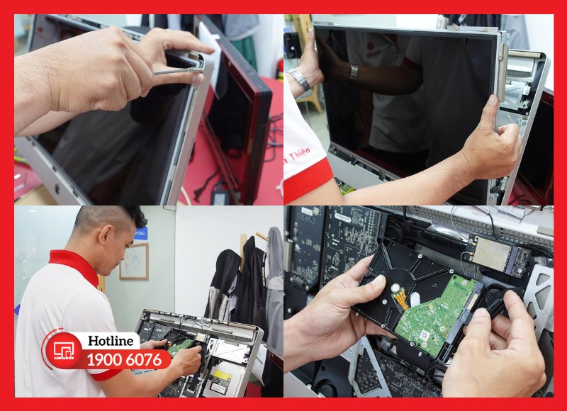 iMac không lên hình do ổ cứng lỗi