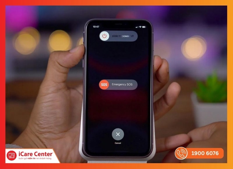 Khởi động lại thiết bị đang ghép nối để sửa lỗi mic AirPods bị nhỏ