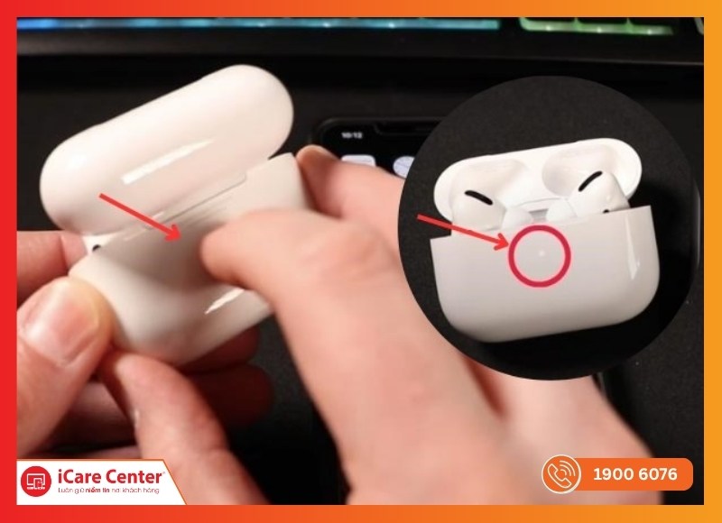 Reset AirPods về mặc định bước 4