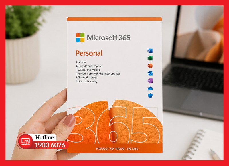 Microsoft 365 Personal phù hợp cho cá nhân cần làm việc linh hoạt và đa thiết bị