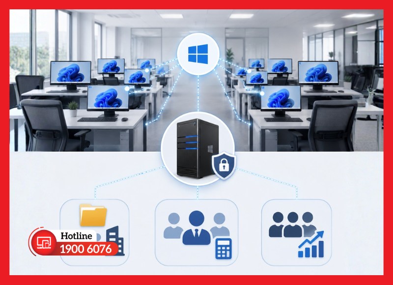 Chọn Windows cho văn phòng từ 10-50 máy tính