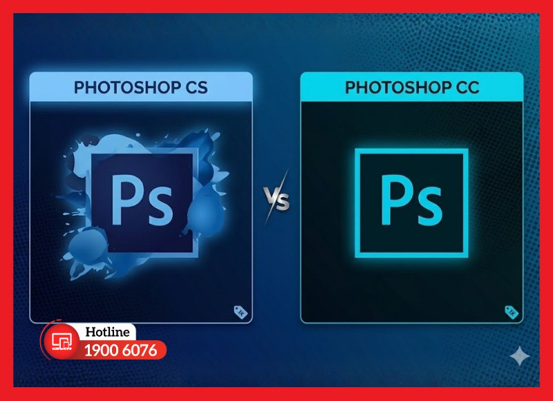Điểm giống nhau Adobe Photoshop CS và Adobe Photoshop CC