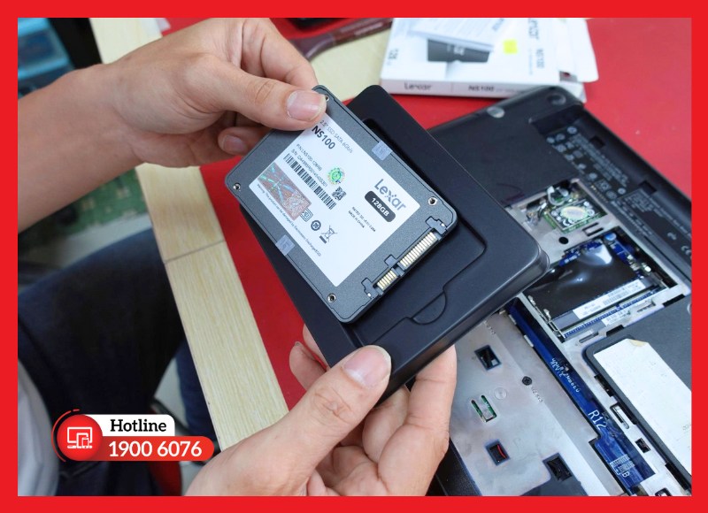 Quy trình thay ổ cứng laptop chuyên nghiệp tại iCare Center