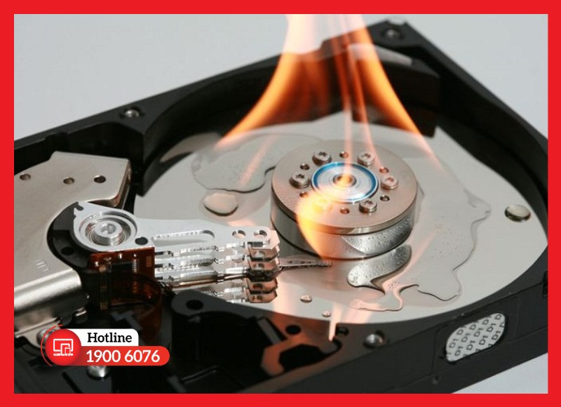 Nguyên nhân khiến ổ cứng laptop bị hỏng