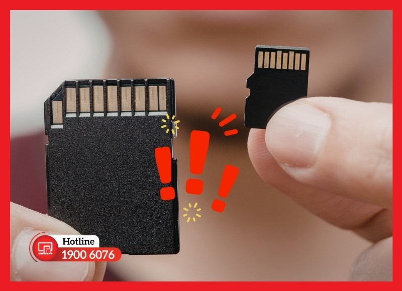 Thẻ nhớ bị lỗi logic