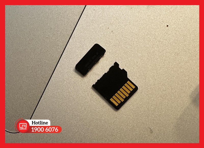 Thẻ nhớ bị lỗi vật lý