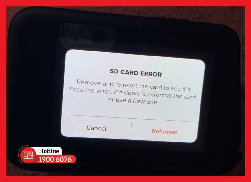 Dấu hiệu nhận biết thẻ nhớ bị hư