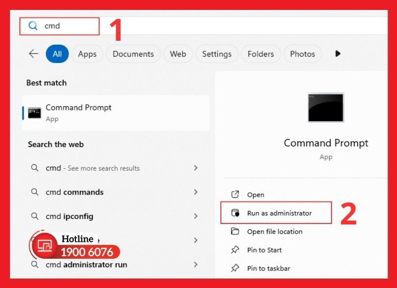 Sử dụng lệnh CHKDSK trên máy tính 1