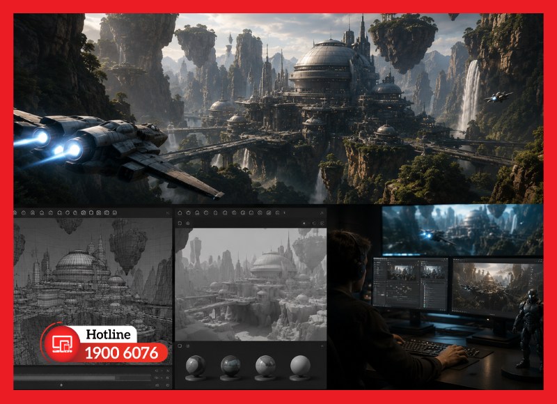V-Ray ứng dụng vào sản xuất phim và hoạt hình