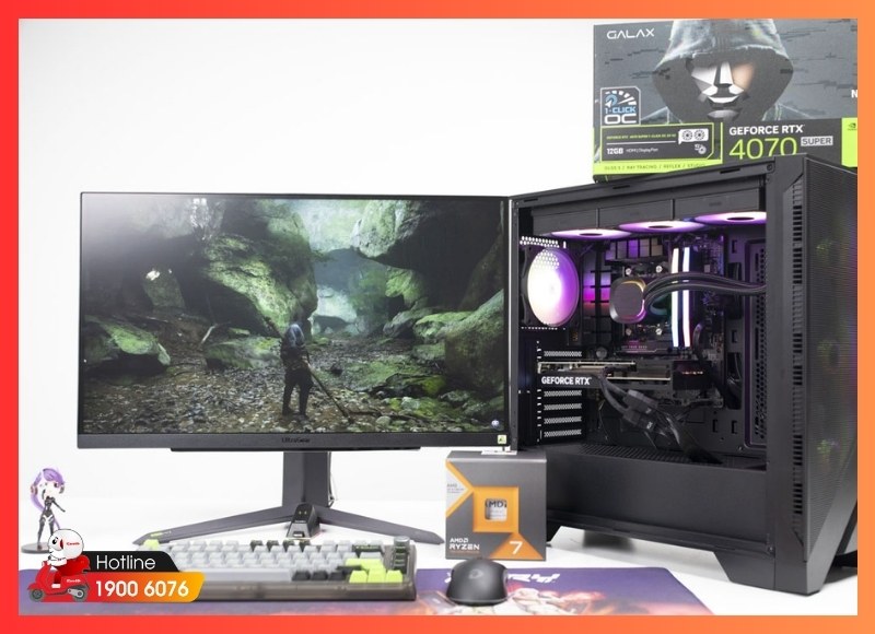 Build PC 40 triệu cả màn hình-iCare60 #4