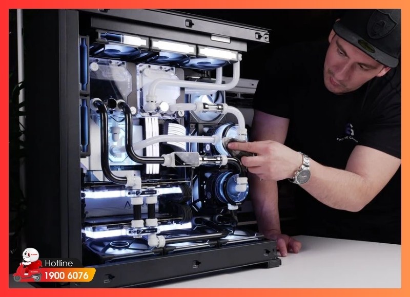Build PC tản nhiệt nước custom-iCare60 #5