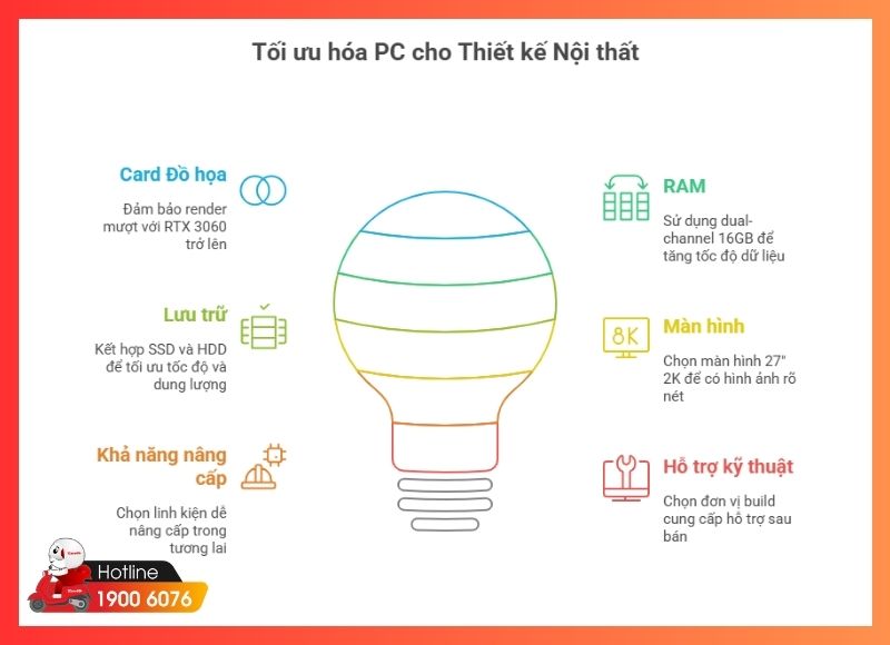 build pc thiết kế nội thất-iCare60 #10
