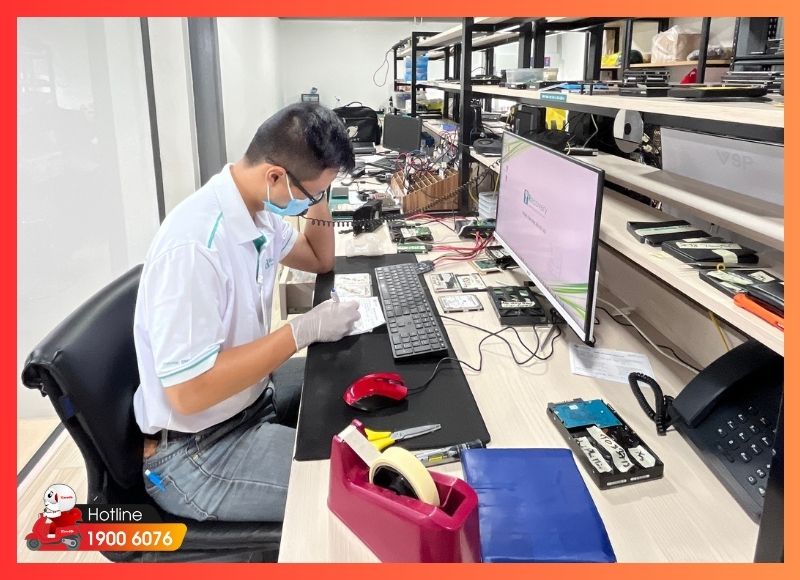 Quy trình cứu dữ liệu Quận 3 gồm 4 bước minh bạch