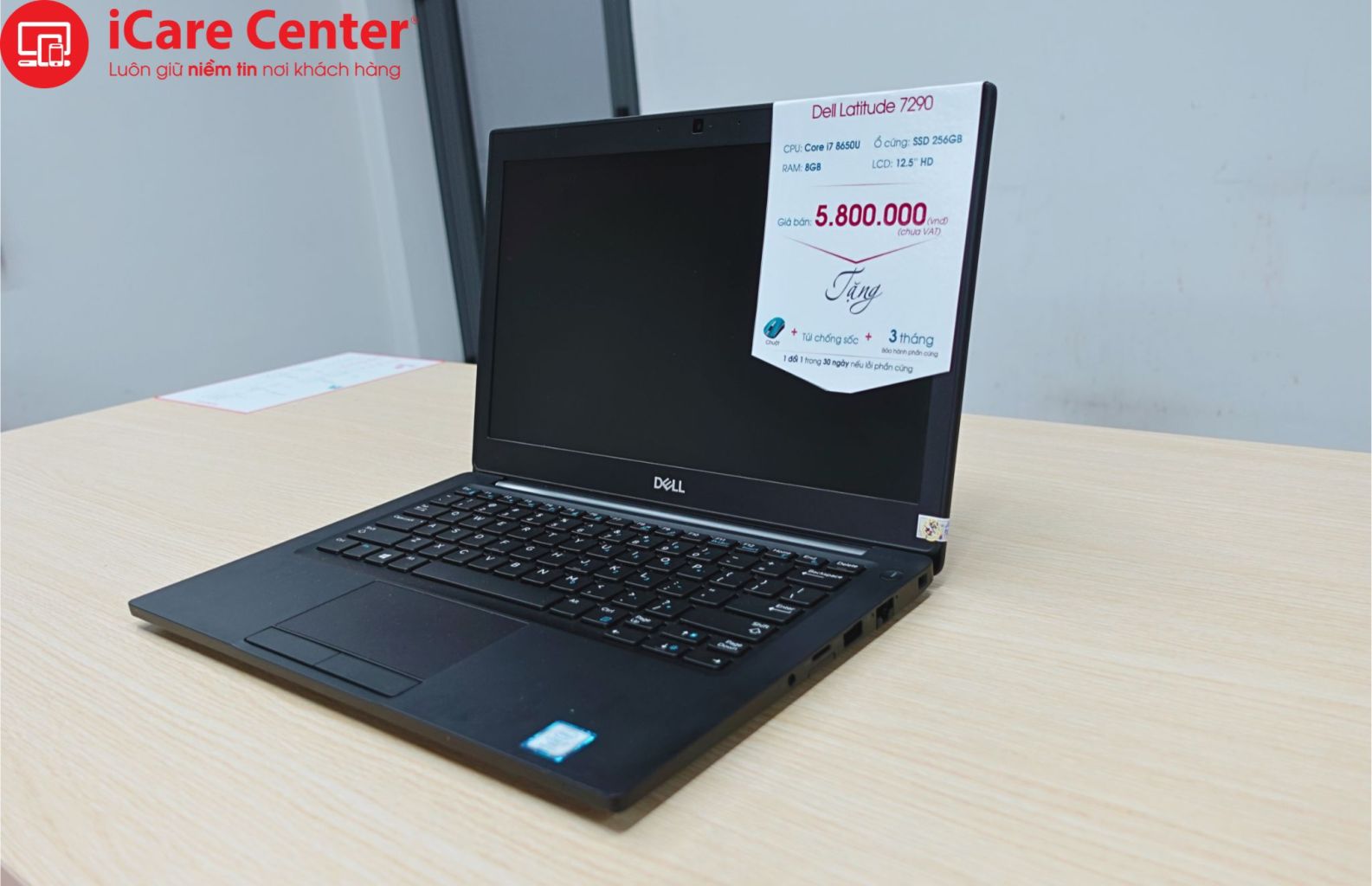 laptop dell latitude 7290 cũ